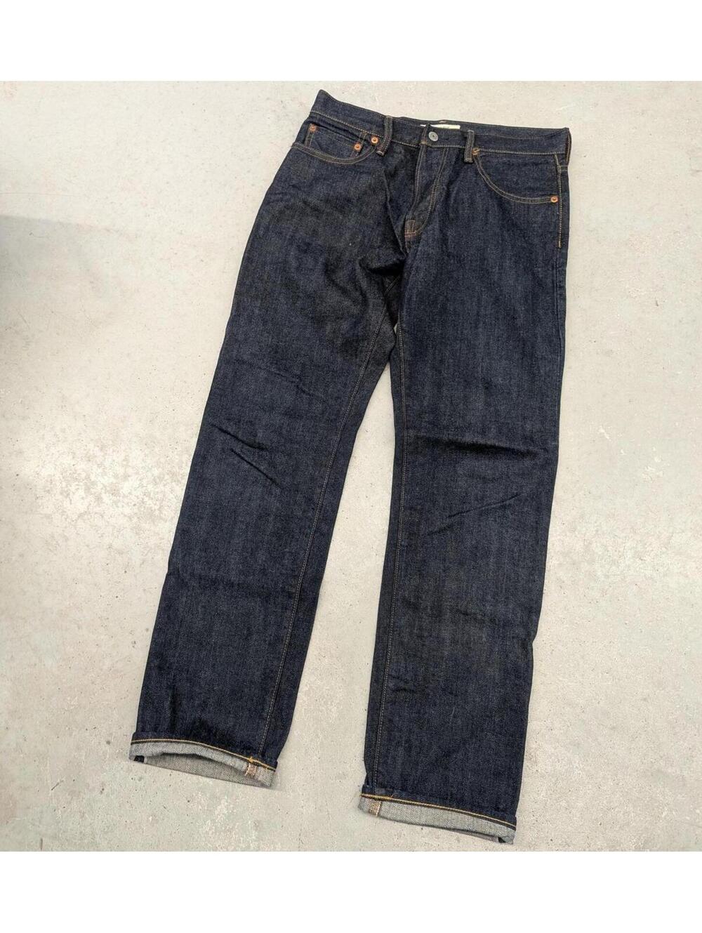 Gap 1969 Kaihara Japanese Selvedge Denim Straight Cut Jeans
